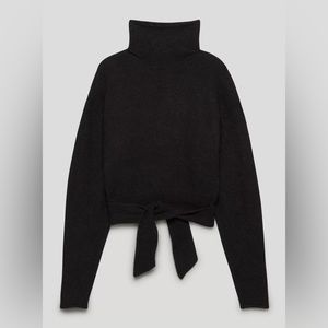 Aritzia Wilfred Lorin Sweater black XS